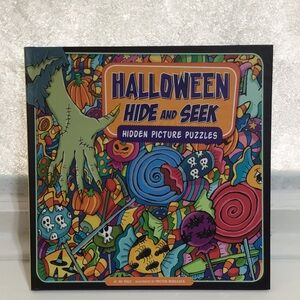Halloween Hide and Seek kids book Hidden picture puzzles Kids book 2013